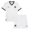 Conjunto (Camiseta+Pantalón Corto) Austria Segunda Equipación Euro 2024 - Niño